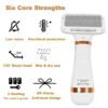 Pet Grooming Hair Dryer with Slicker Brush