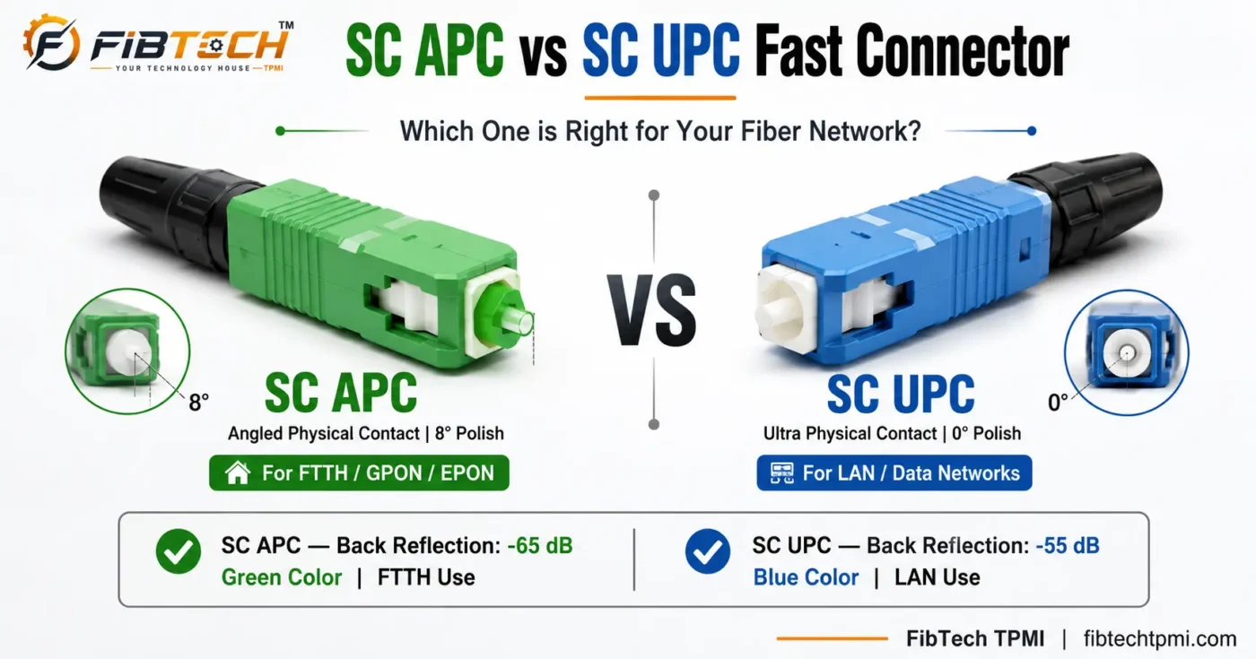 SC APC SC UPC Fast Connector